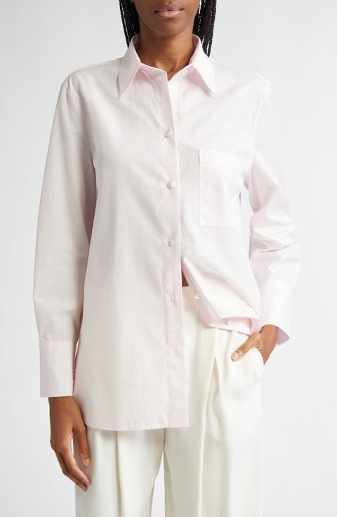 Relaxed Fit Button-Up Shirt