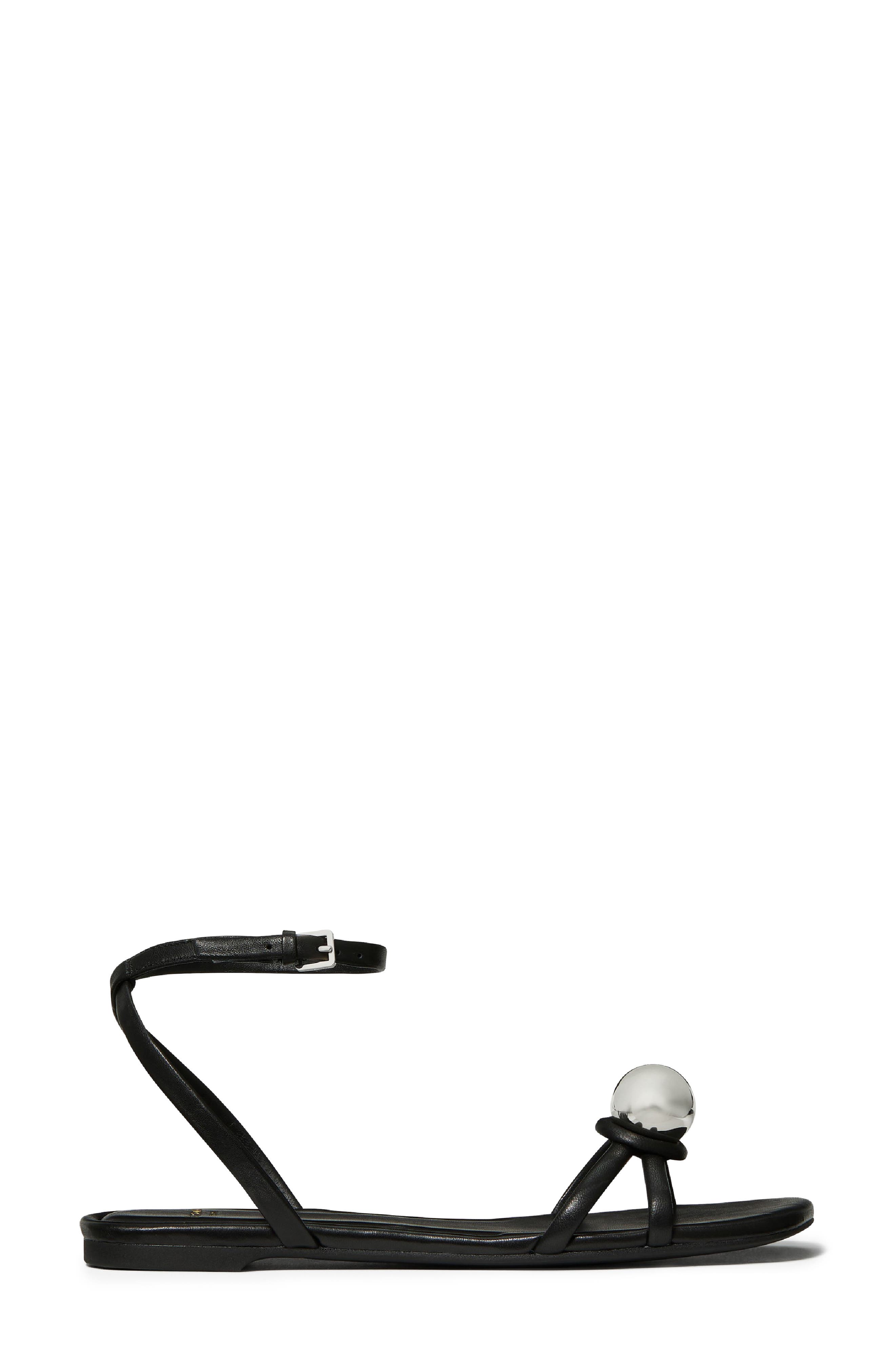 Kate Spade New York harmony ankle strap sandal, Alternate, color, Black