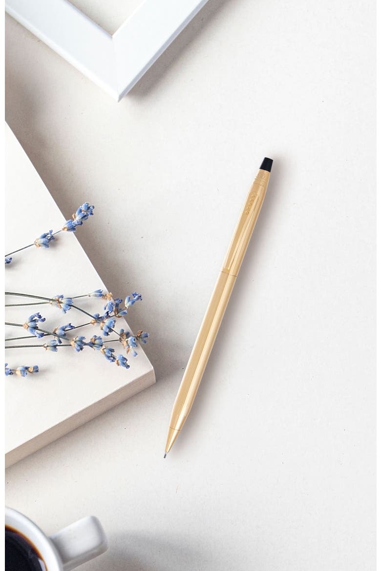 Classic Century 23KT Gold Plated 0.7MM Pencil, Alternate, color, 23KT Gold