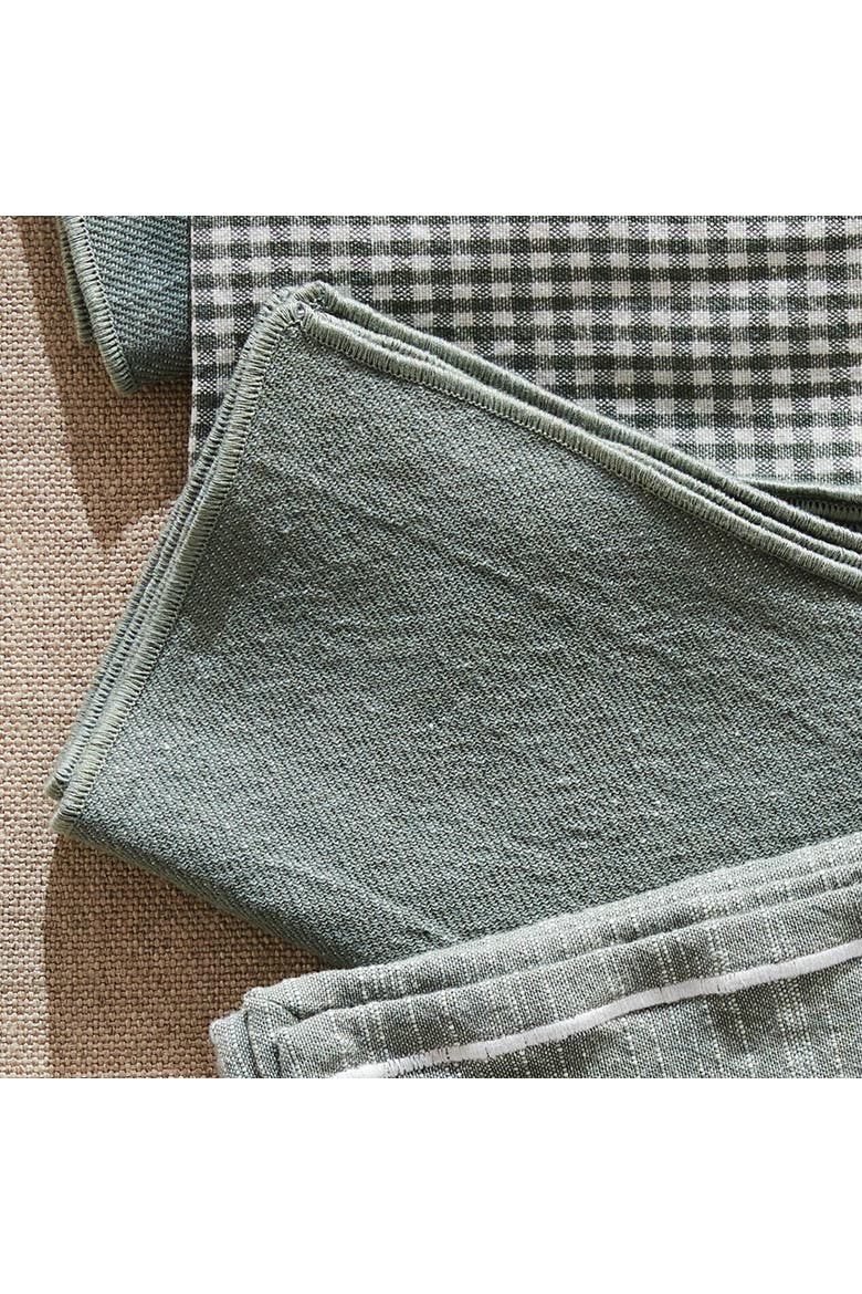 Vanna Napkins Set of 4, Alternate, color, Green