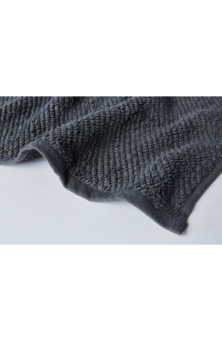 Coyuchi Air Weight<sup>®</sup> Set of 6 Organic Cotton Washcloths, Alternate, color, Shadow