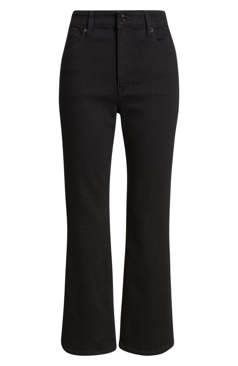 FRAME The Reboot High Waist Ankle Bootcut Jeans, Alternate, color, Black