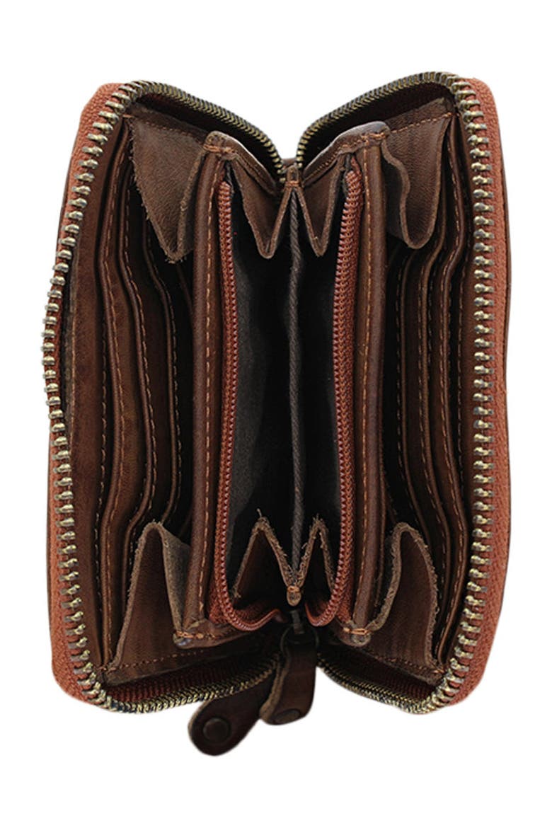 Mia Wallet, Alternate, color, Tan Dip Dye