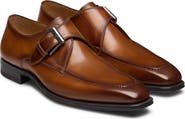 Magnanni Mauricio X Leather Single Monk Strap Shoe
