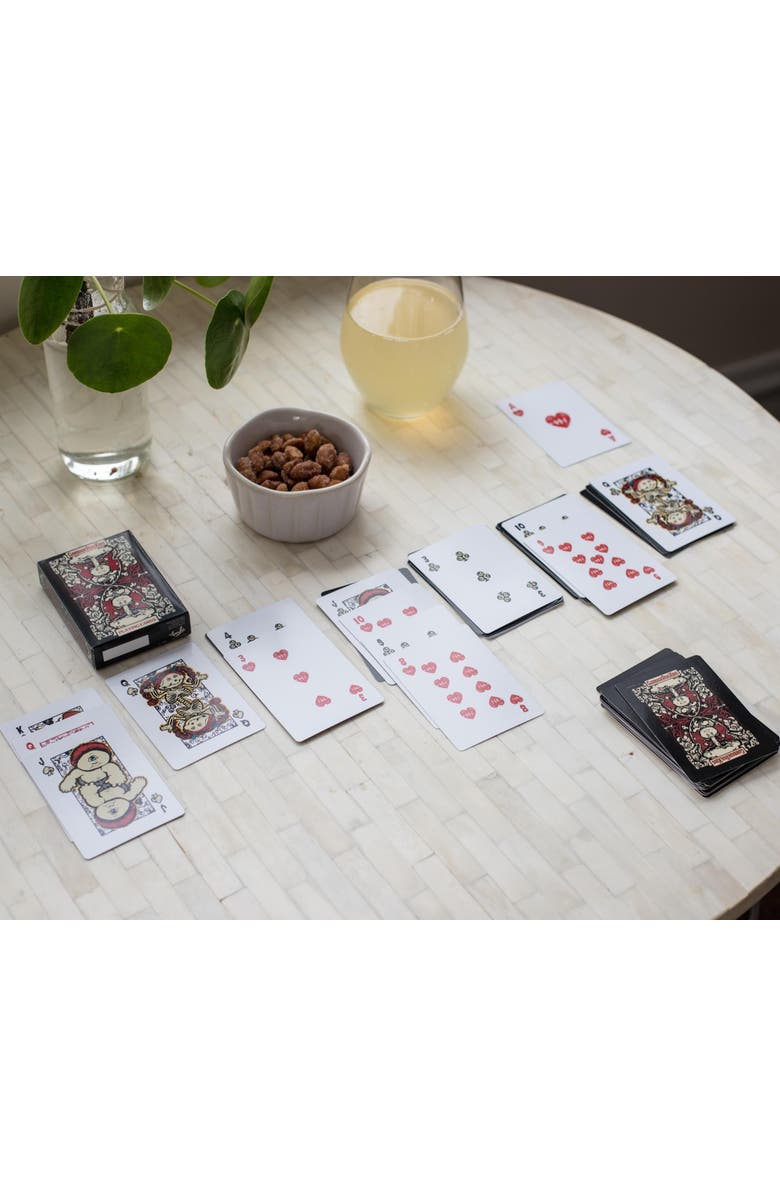 Toynk Garbage Pail Kids Playing Cards Designed By Hydro74 | 52 Card Deck + 2 Jokers, Alternate, color, Black