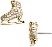 Kate Spade New York snow day ice skate stud earrings