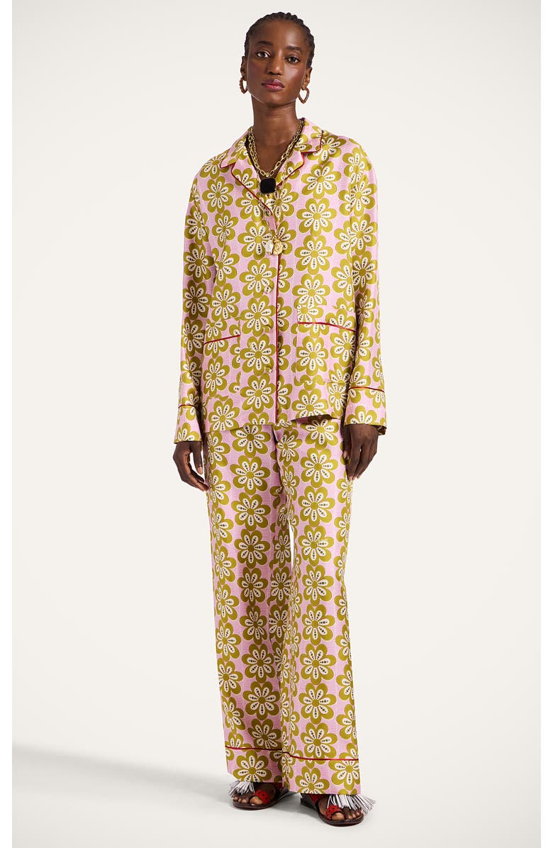 La DoubleJ Pajama Pants Caper Pink, Main, color, 