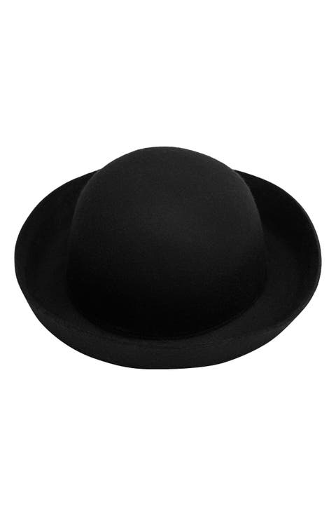 Wool Bowler Hat