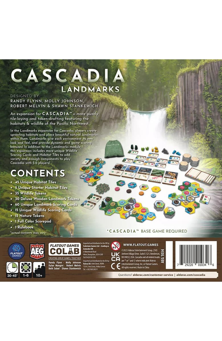 AEG Cascadia Landmarks Expansion, Alternate, color, Multicolored