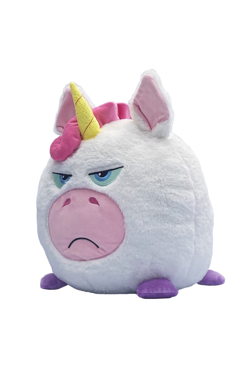 Hangry Petz Luna Unicorn 12 Inch Animal Plush, Alternate, color, Multicolored