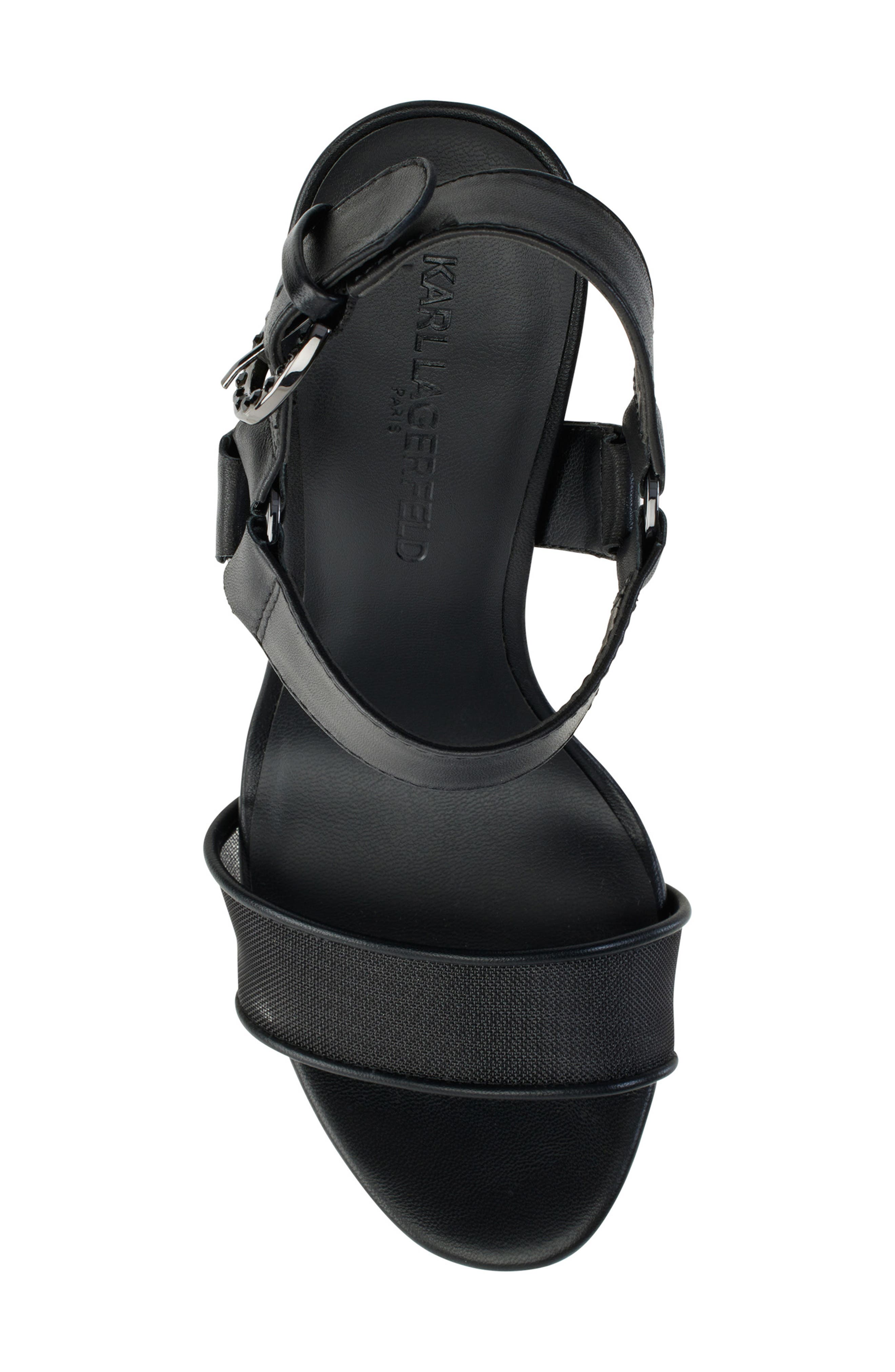 KARL LAGERFELD PARIS Cieone Sandal, Alternate, color, 