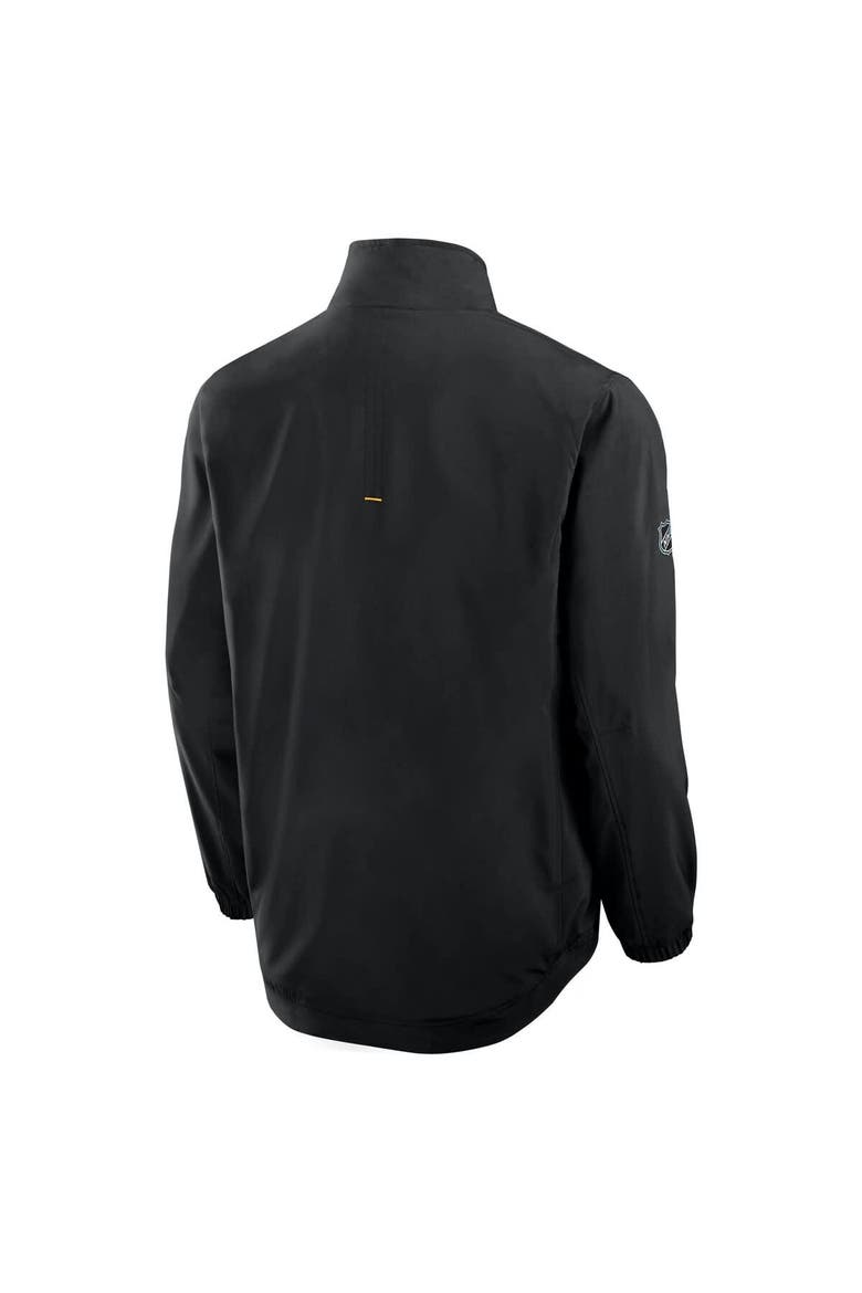 Men's Fanatics Black Boston Bruins Authentic Pro Rink Full-Zip Coaches Jacket, Alternate, color, Black