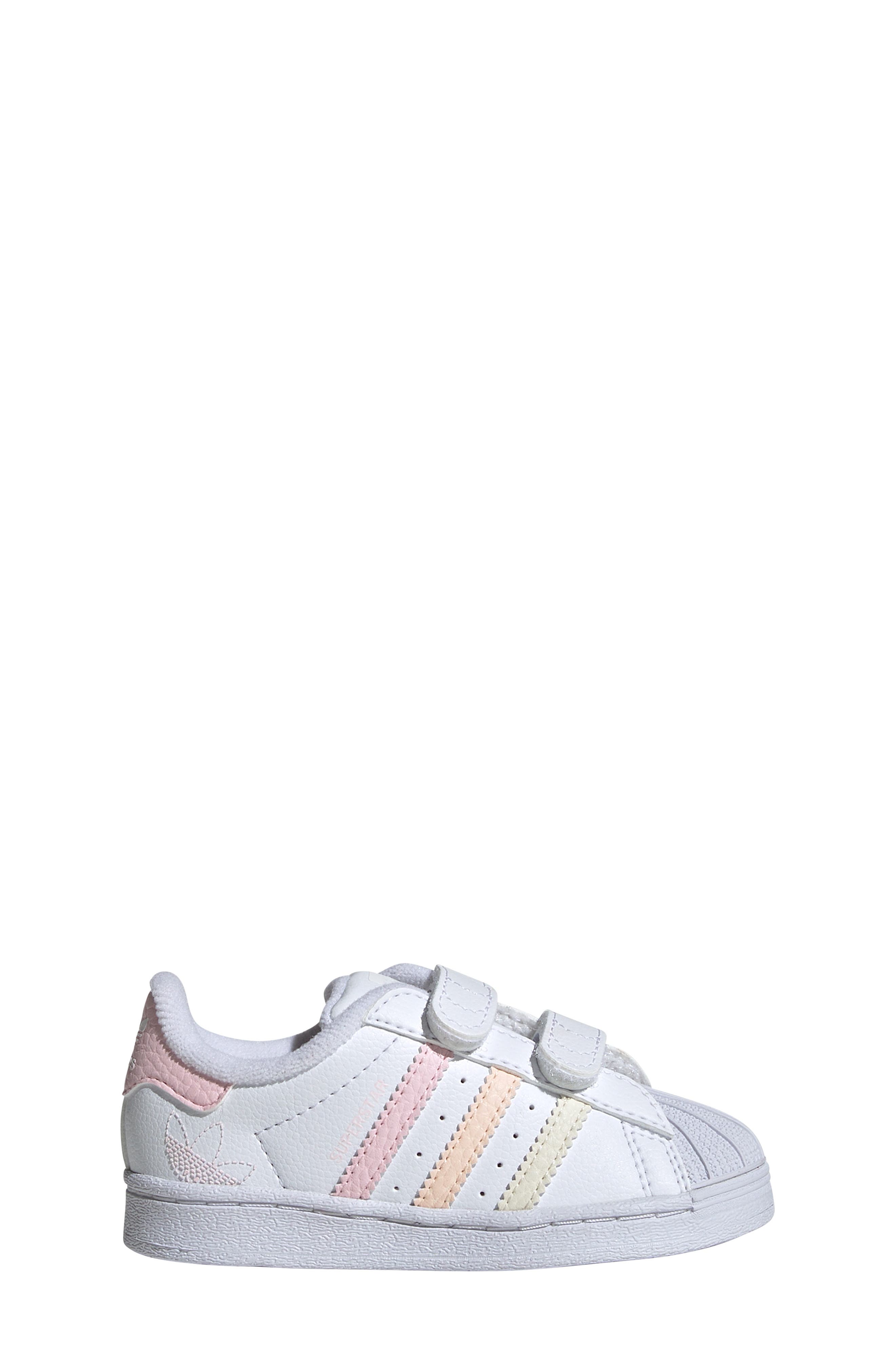 adidas Kids' Superstar Sneaker, Alternate, color, Footwear White