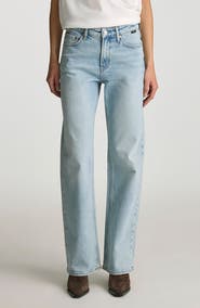 Mavi Jeans Taylor High Waist Relaxed Straight Leg Jeans