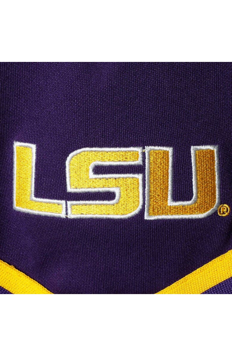 LITTLE KING Girls Youth Purple LSU Tigers Two-Piece Cheer Set, Alternate, color, Purple