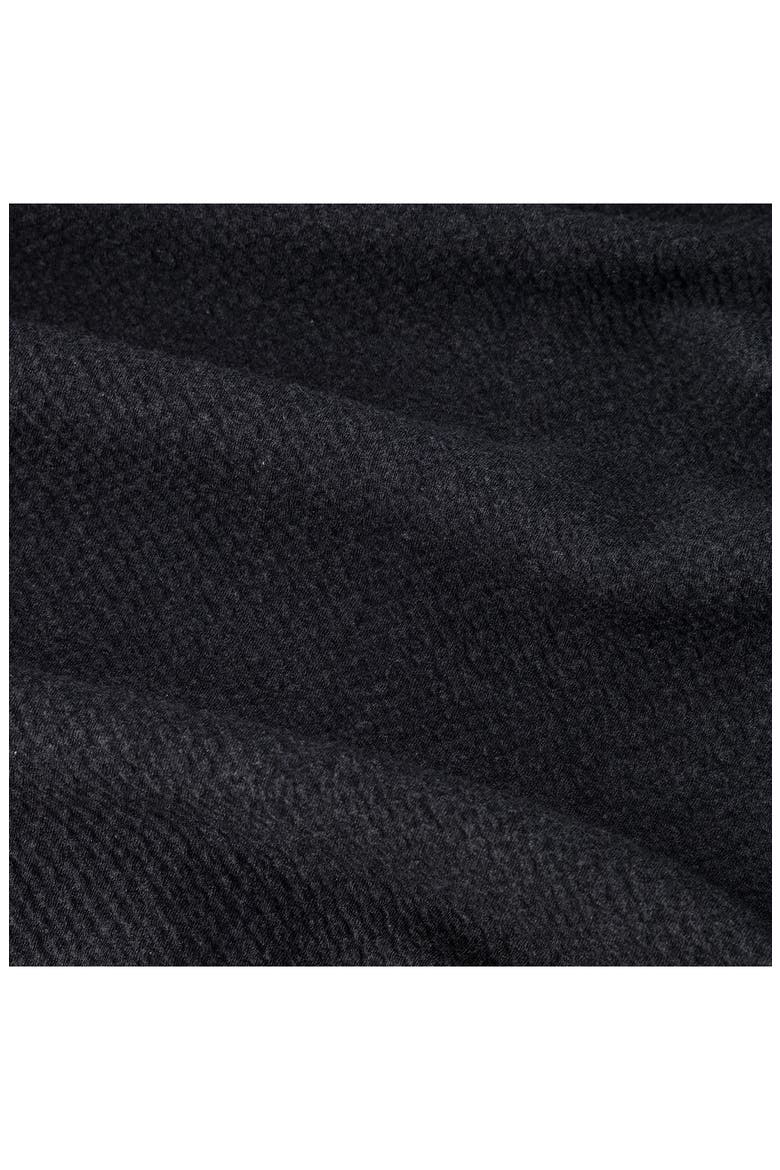 Modern Fit Textured Knit Cotton Blend Sport Coat, Alternate, color, CHARCOAL
