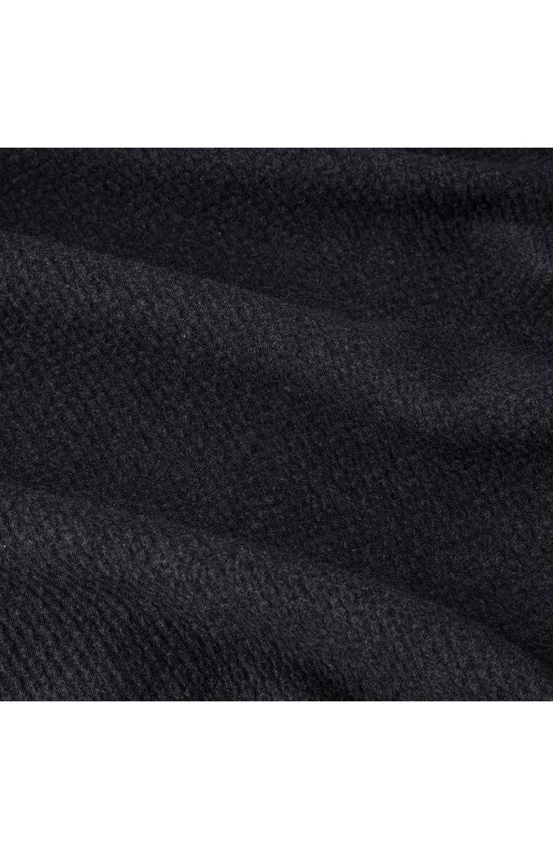 Victor Emmanuel Modern Fit Textured Knit Cotton Blend Sport Coat, Alternate, color, Charcoal