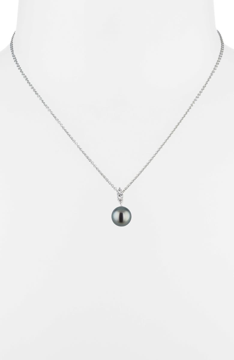 Mikimoto Morning Dew Cultured Pearl Pendant Necklace, Alternate, color,
