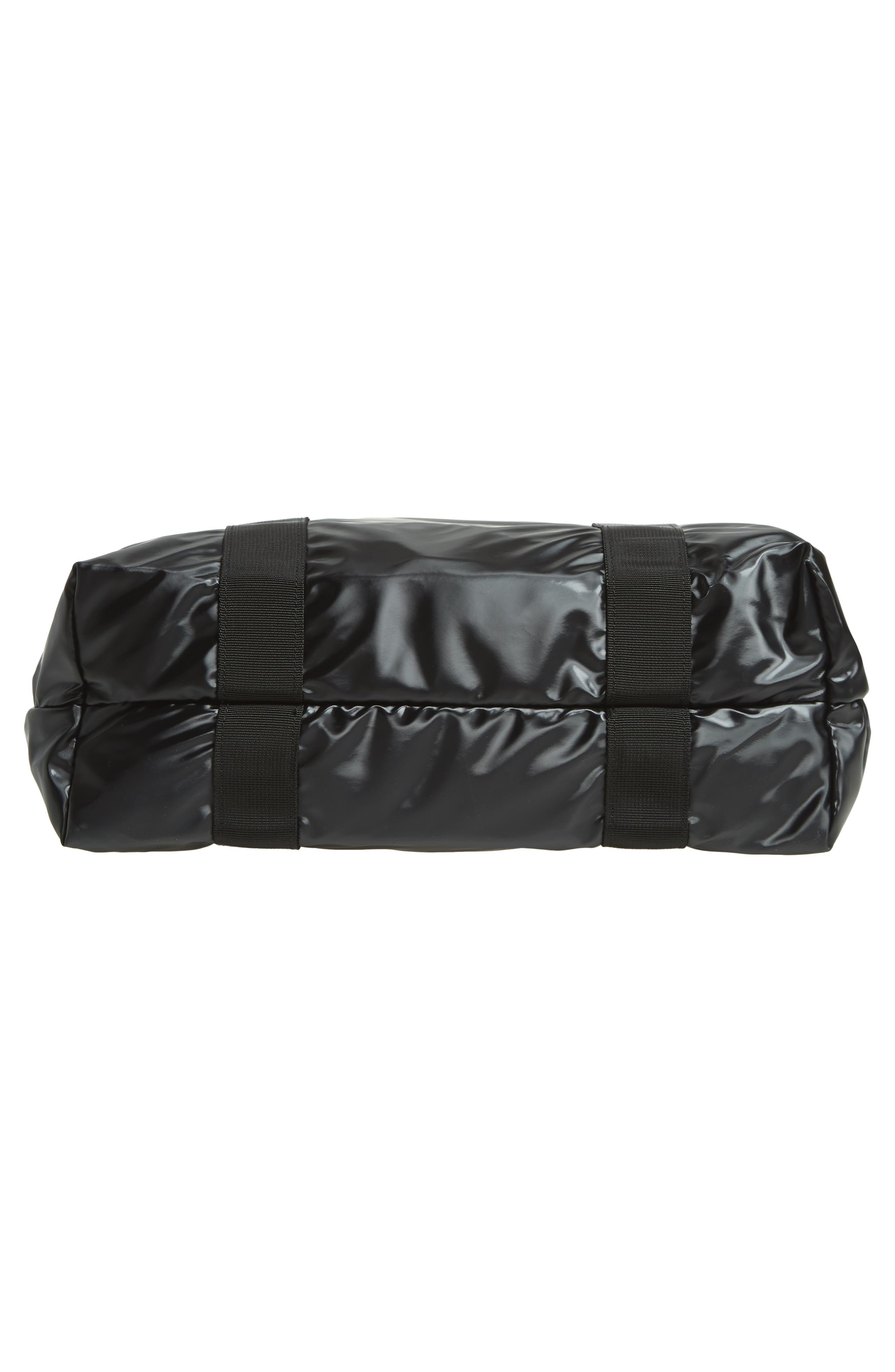 Rush Waterproof Tote, Alternate, color, SHINY BLACK