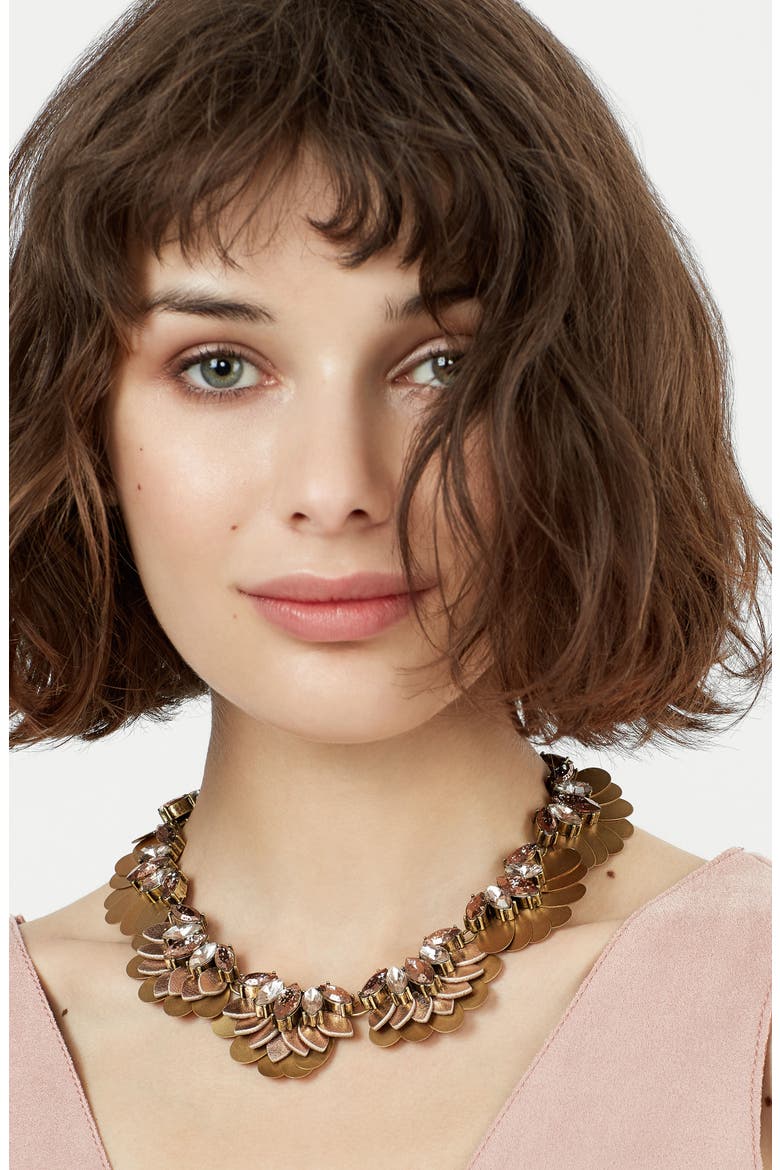 Florencia Necklace, Alternate, color, ROSE GOLD