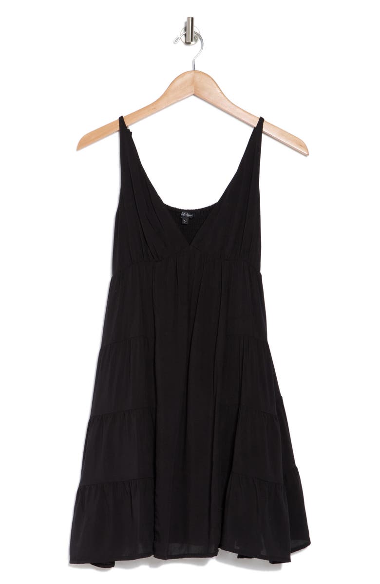 WISHLIST Empire Waist Minidress, Alternate, color, Black