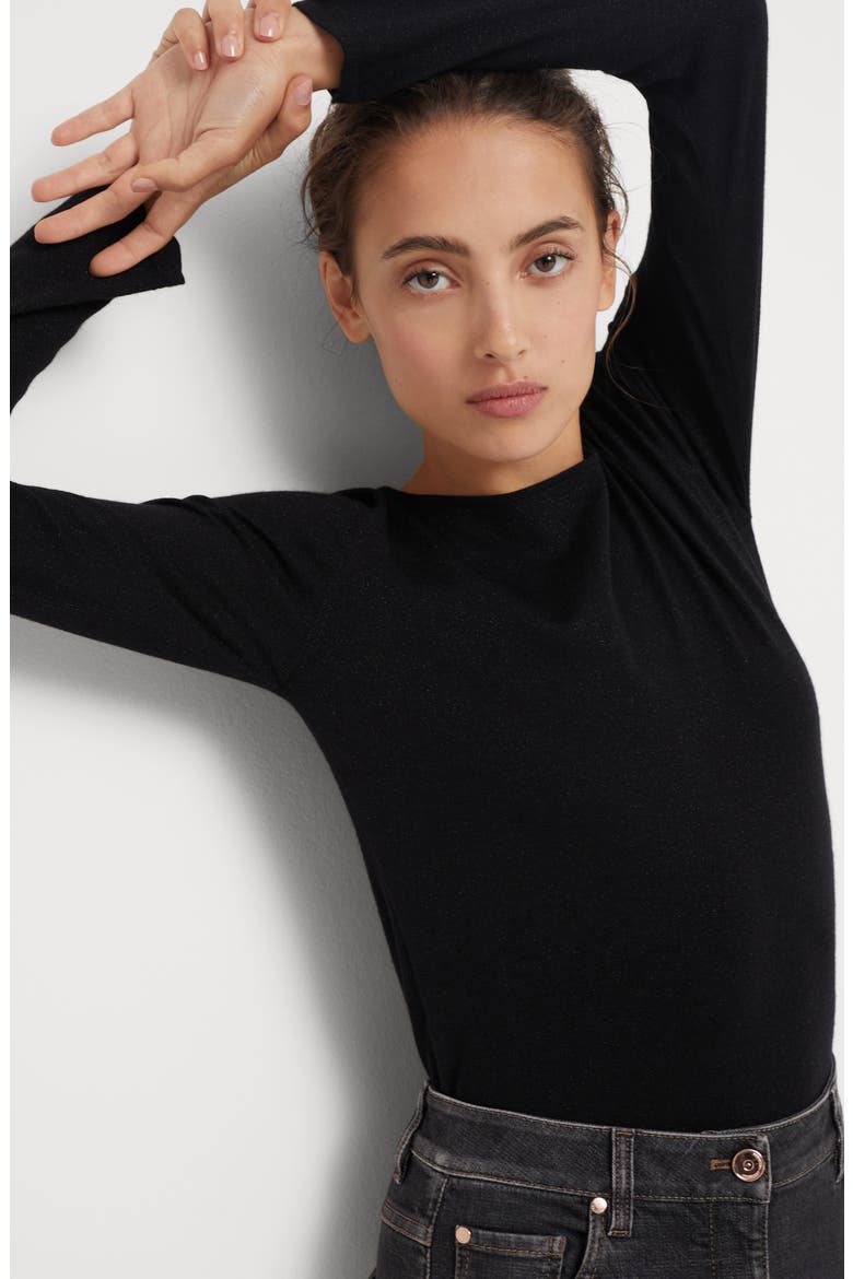 Sparkling sweater, Alternate, color, Black