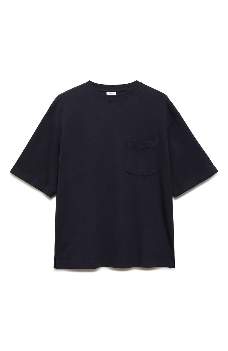 MANGO Oversize Cotton T-Shirt, Alternate, color, 