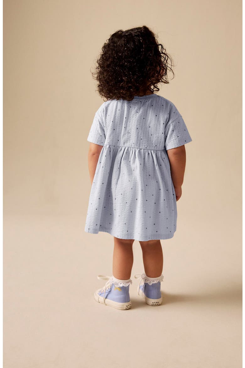 Kids' Fairy Print Rib Jersey Dress, Alternate, color, BLUE