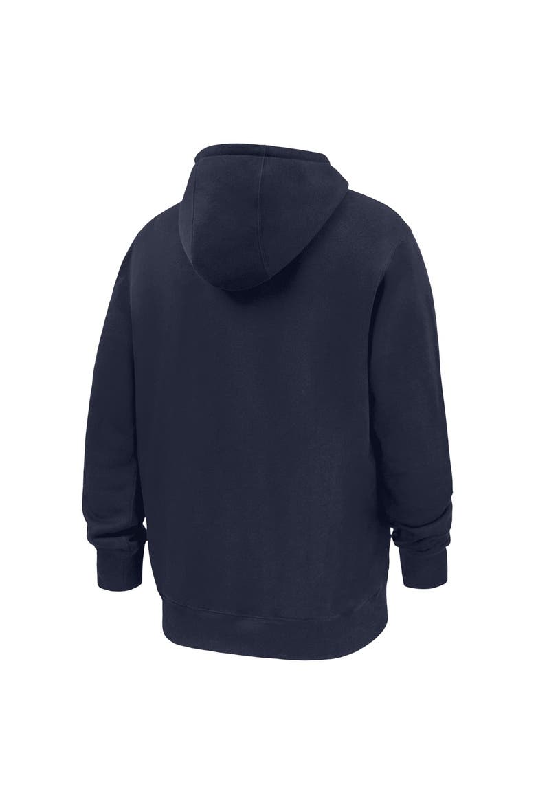 Men's Nike  Navy Syracuse Orange Script Club Fleece Hoodie, Alternate, color, Navy