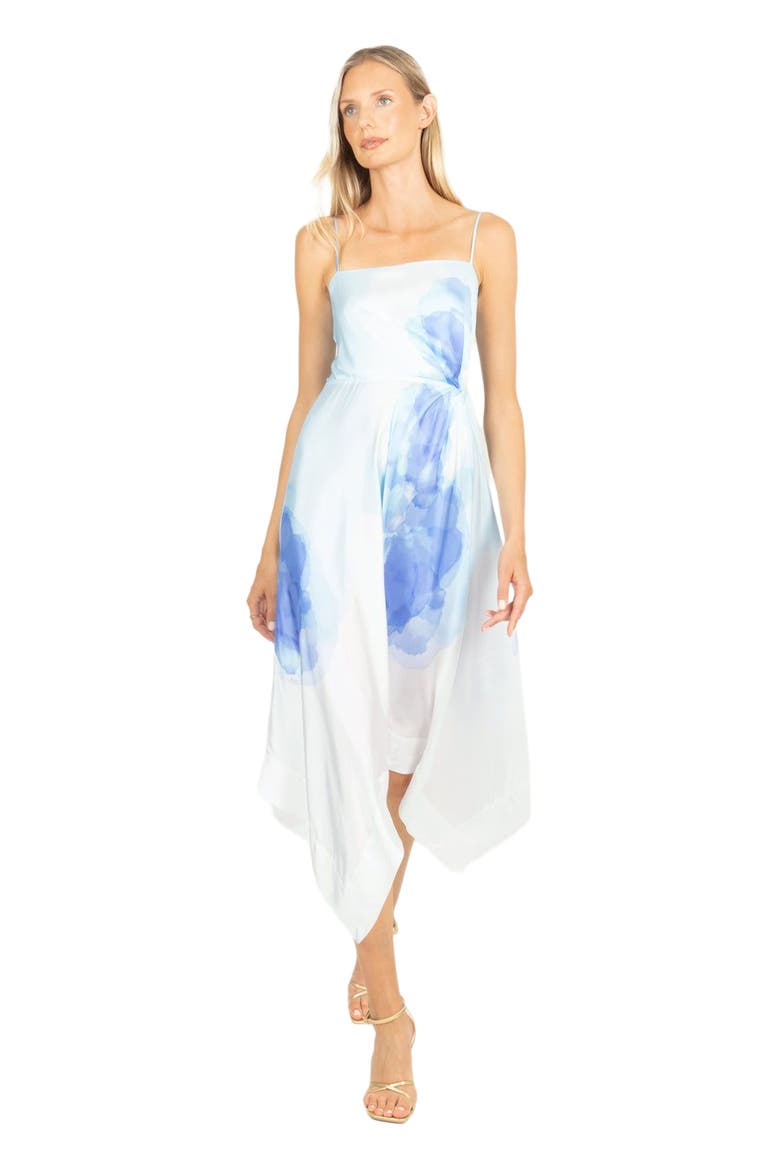 Betty Dress, Main, color, AZURE MORNING GLORY