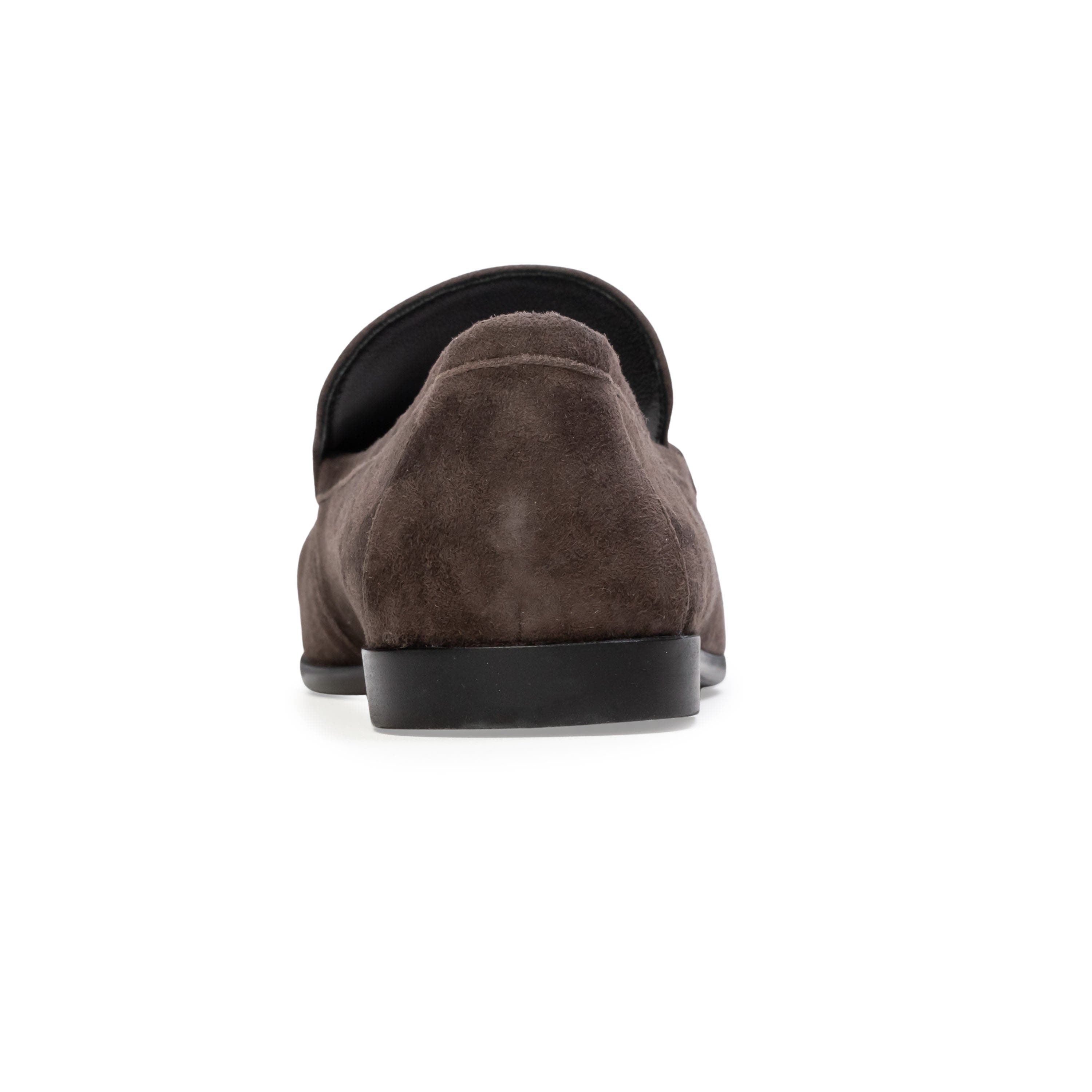 Finn Suede Loafer, Alternate, color, Hot Fudge Suede