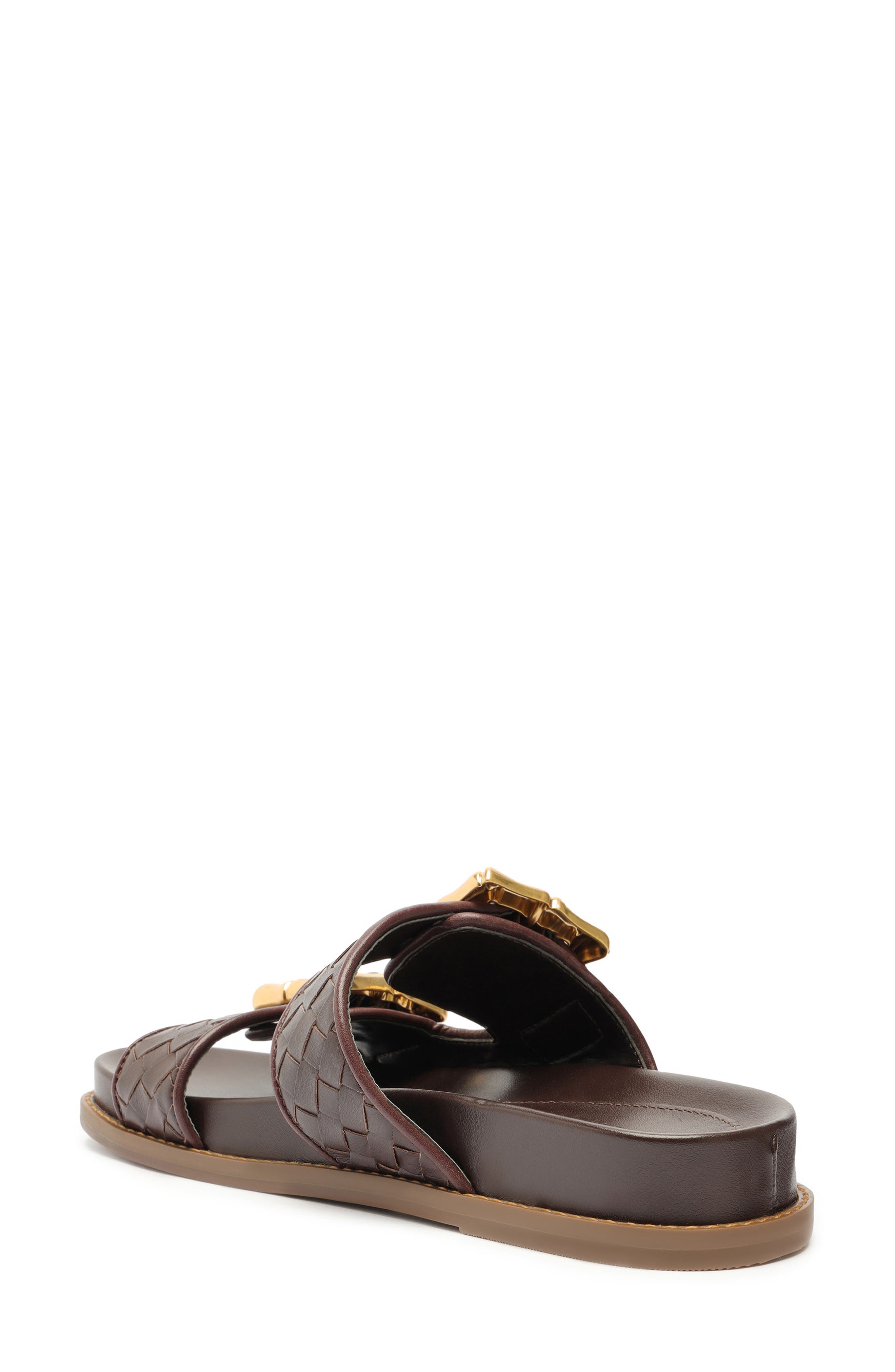 Schutz Enola Woven Strap Sandal, Alternate, color, 