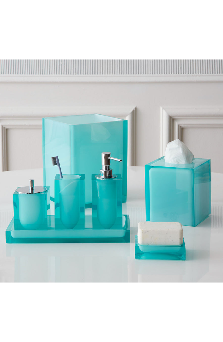 Jonathan Adler Hollywood Tissue Box, Alternate, color, Celadon