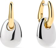 Ana Luisa Kayla Clear Drop Hoop Earrings