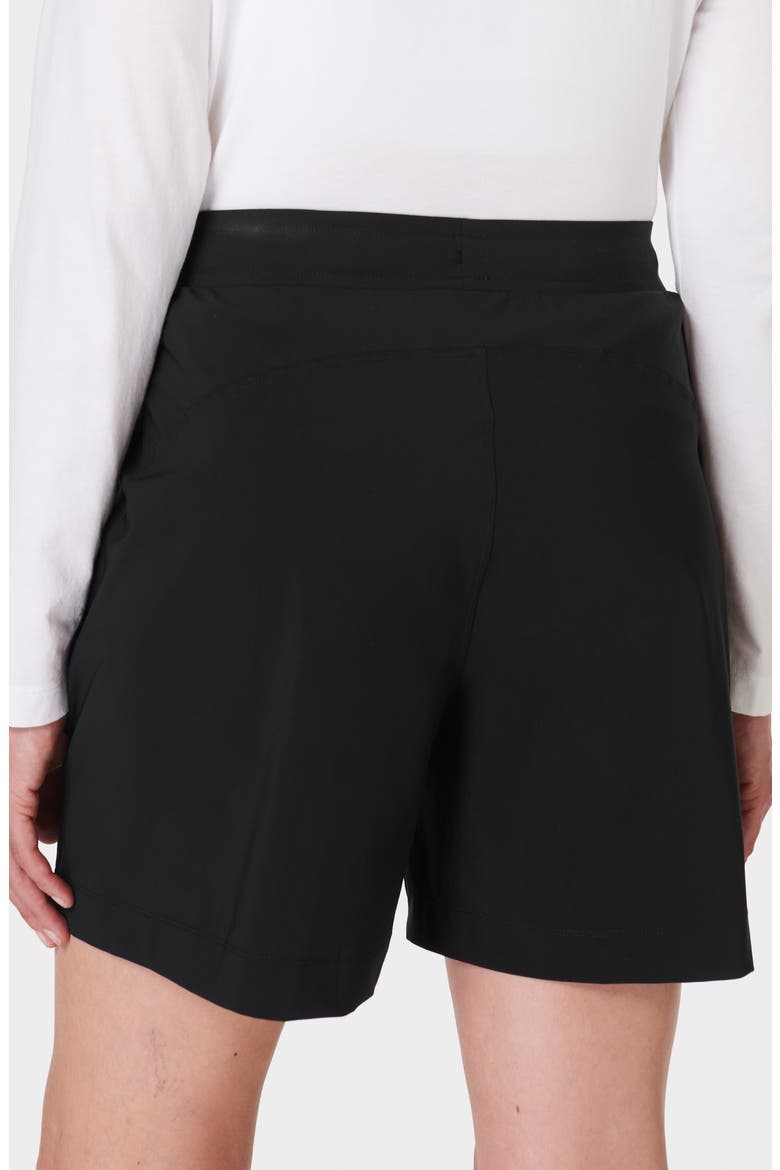 Explorer Drawstring Shorts, Alternate, color, BLACK