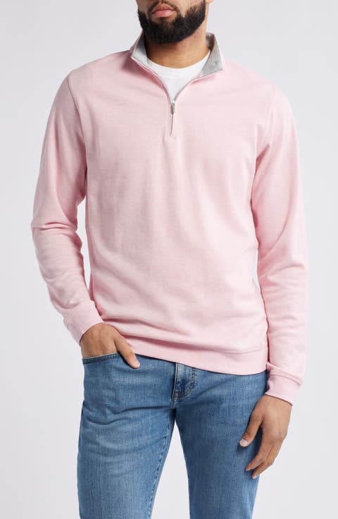 Crown Comfort Crewneck Piqué Quarter Zip
