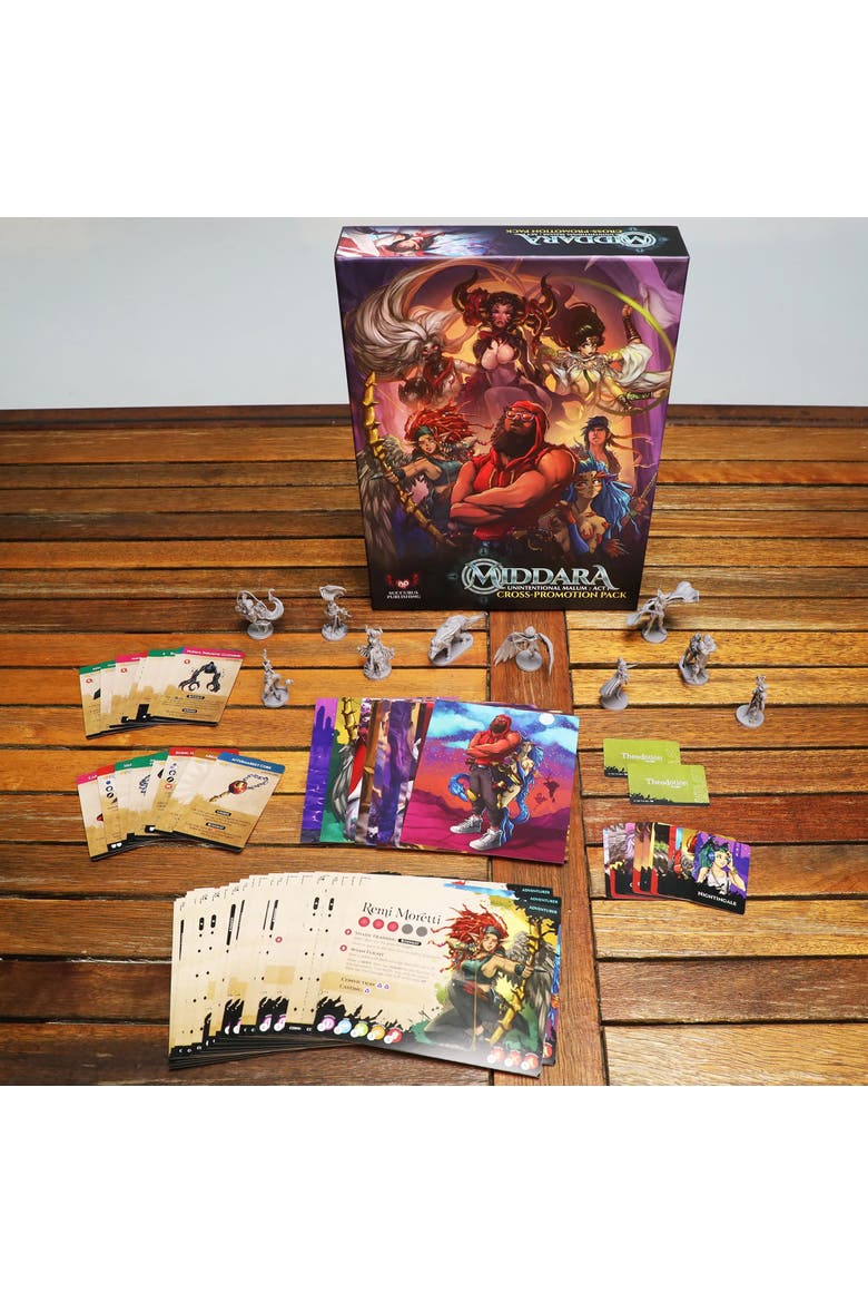 Cross Promotion Pack, Expansion, 10 New Plastic Miniatures & Cards, Alternate, color, Multicolored