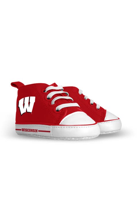 Wisconsin Badgers Baby Shoes