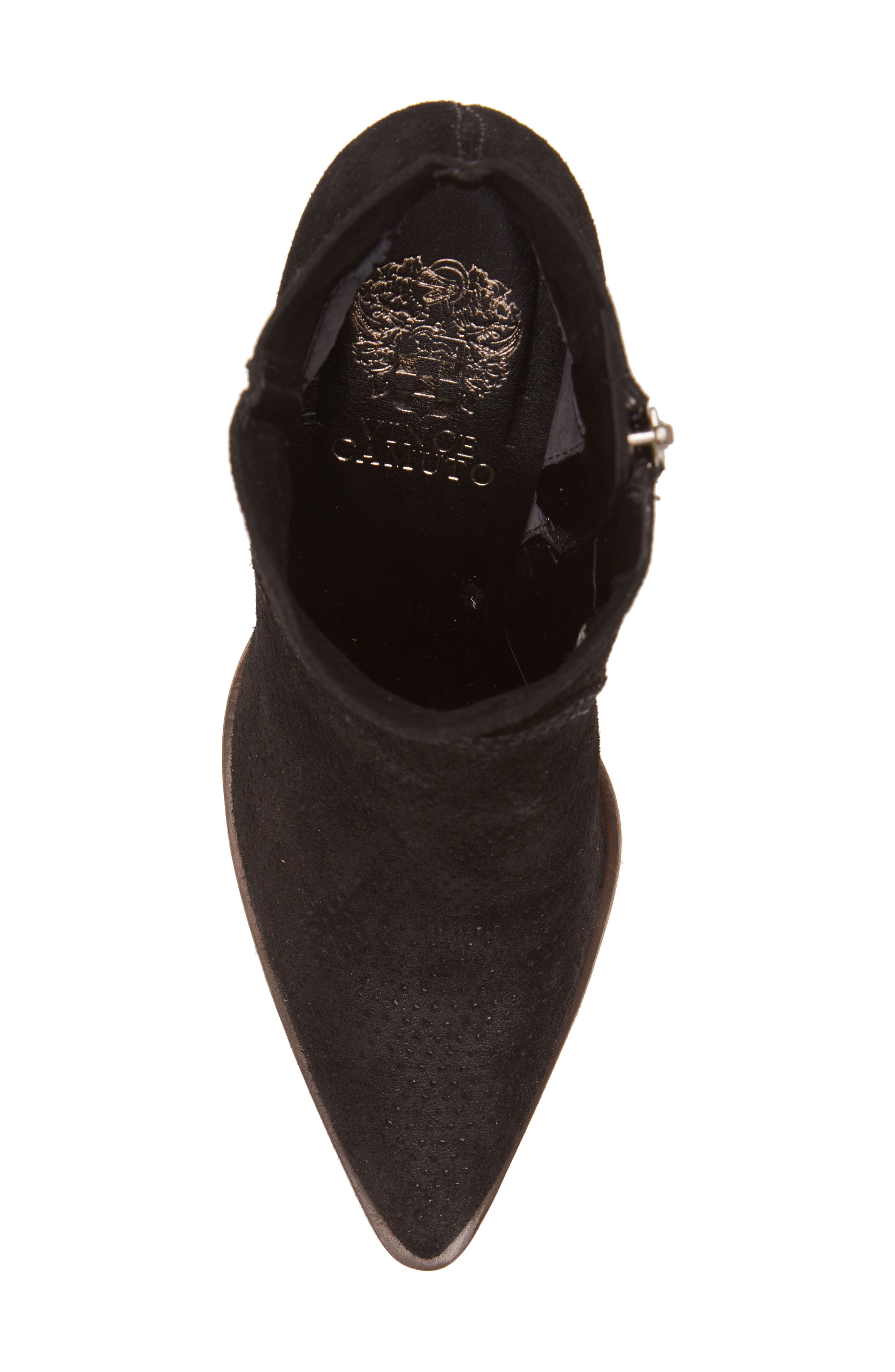 Vince Camuto Cava Perforated Pointy Toe Boot, Alternate, color, 