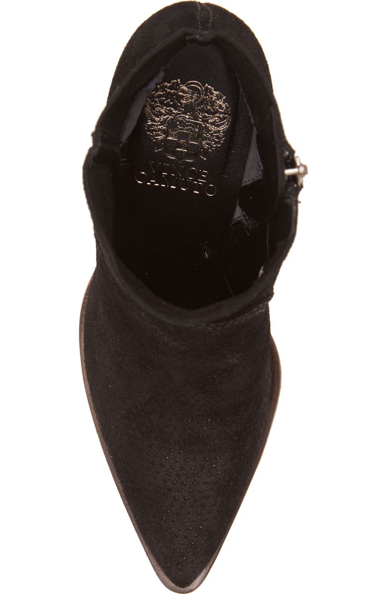 Vince Camuto Cava Perforated Pointy Toe Boot, Alternate, color,
