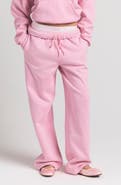 SKIMS Cotton Fleece Blend Classic Straight Leg Pants
