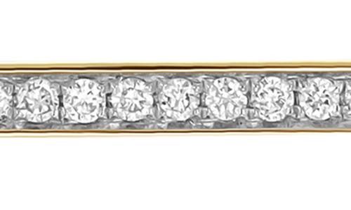 Carriere Jewelry Carrière Jewelry Diamond Bar Pendant Necklace In 14k Yellow Gold