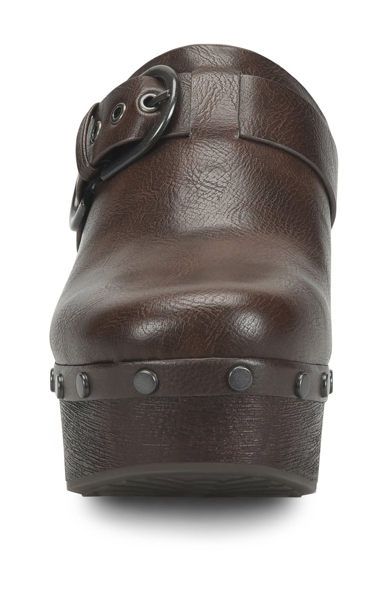 Lacey Platform Clog, Alternate, color, BROWN