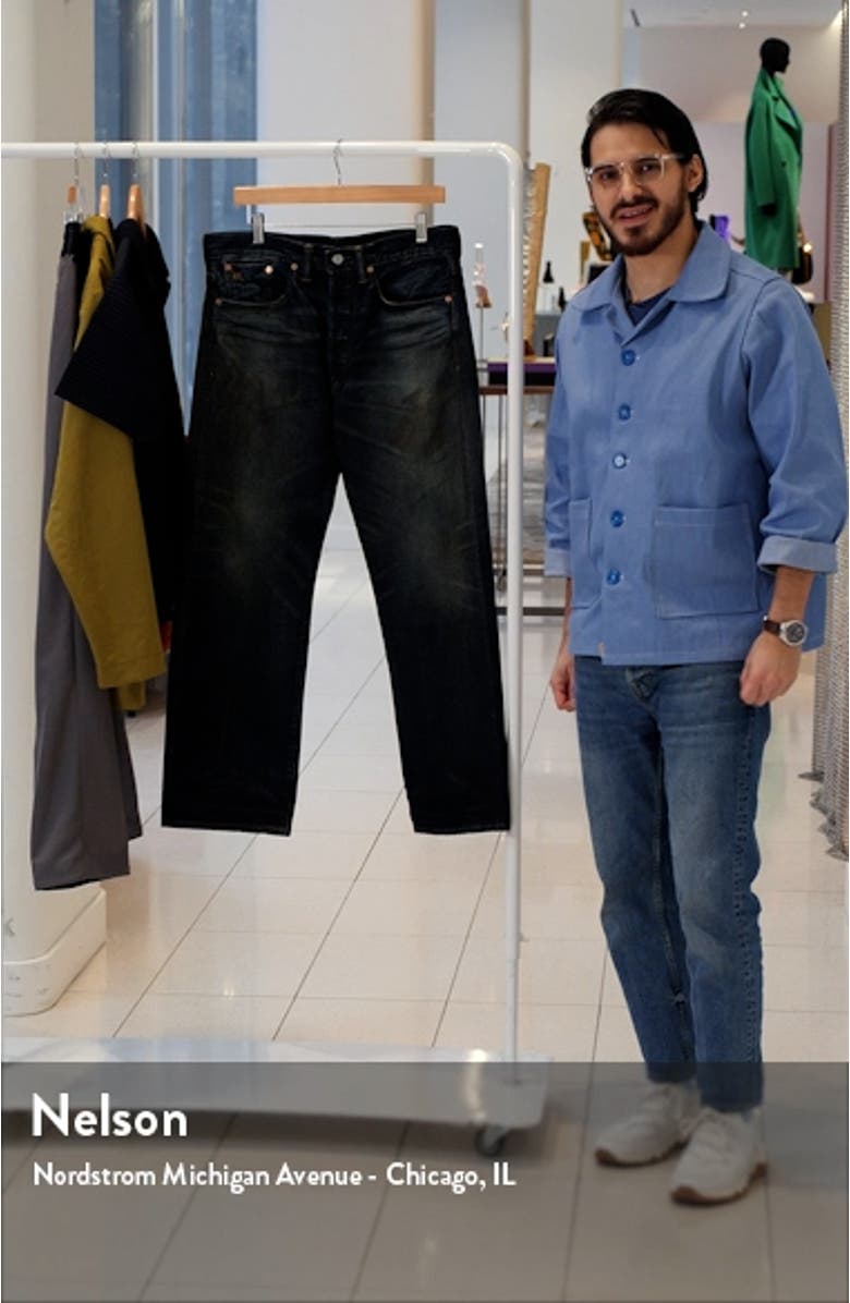 Vintage Straight Leg Jeans, sales video thumbnail