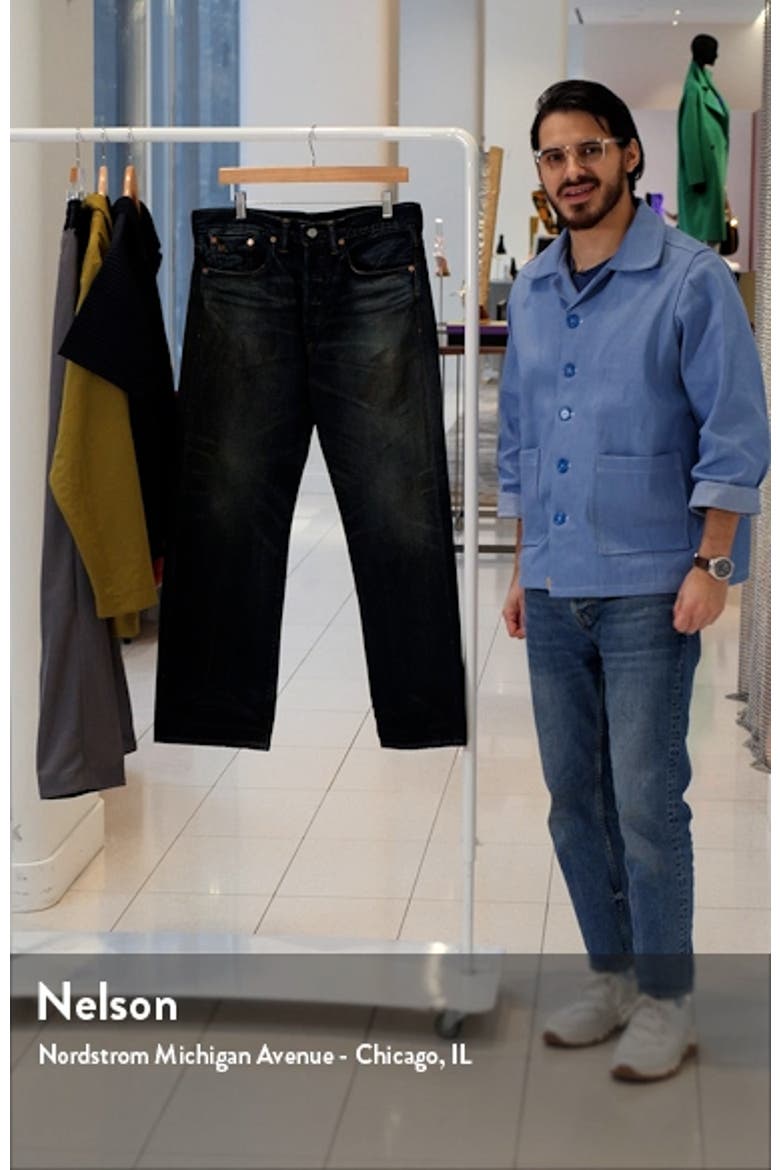 Vintage Straight Leg Jeans video