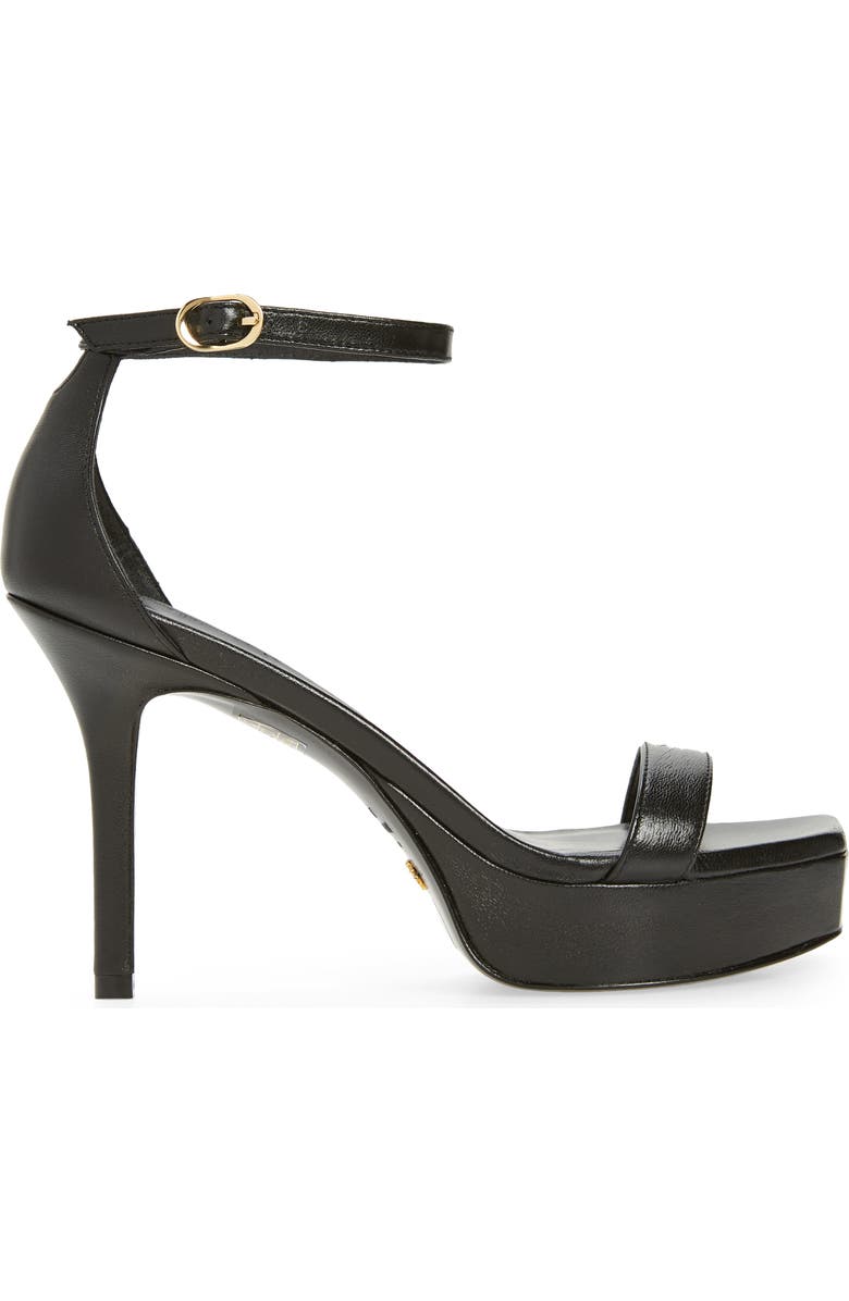 Stuart Weitzman Nunaked Party Platform Ankle Strap Sandal, Alternate, color,