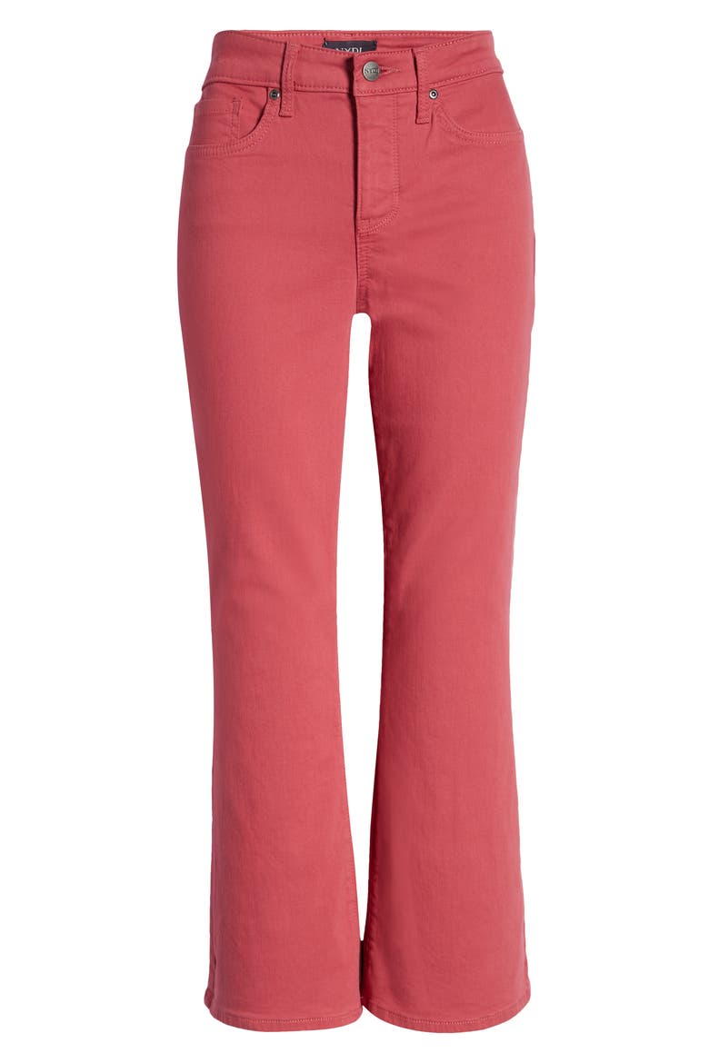 Fiona Court Slim Ankle Flare Jeans, Alternate, color, SLATE ROSE