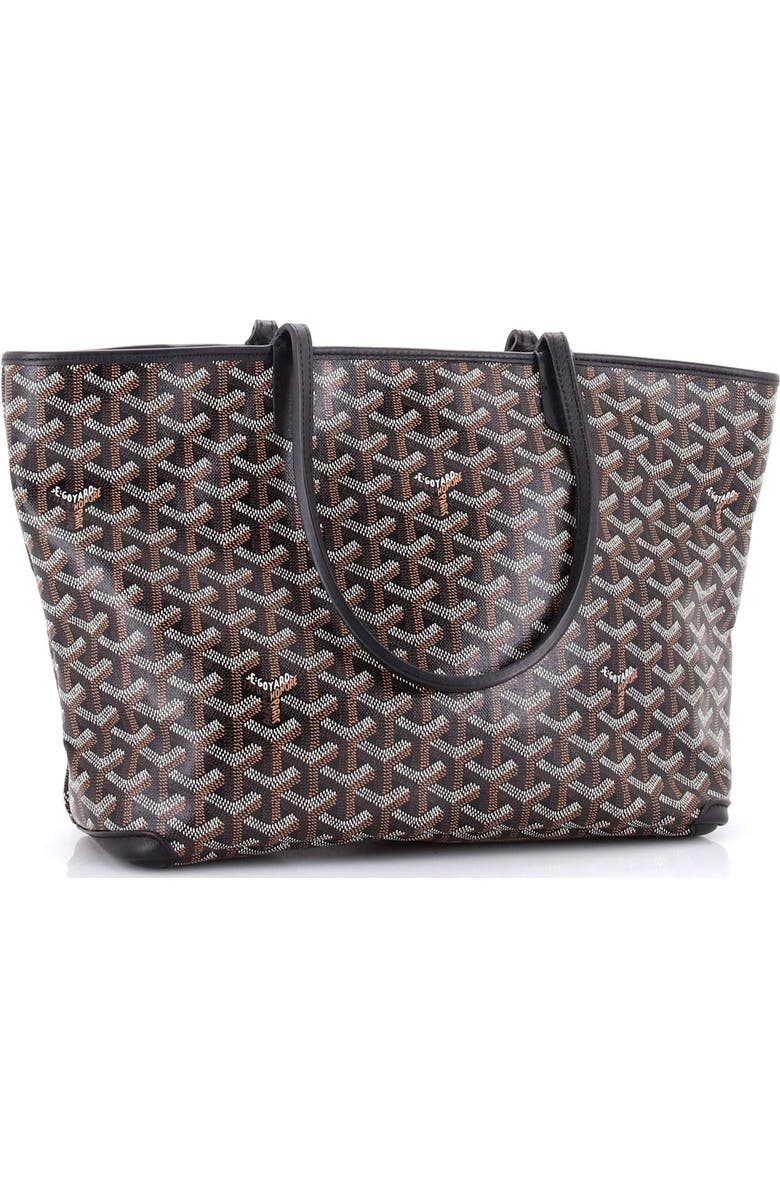 Pre-Owned Goyard Artois Tote Coated Canvas PM, Alternate, color, Black