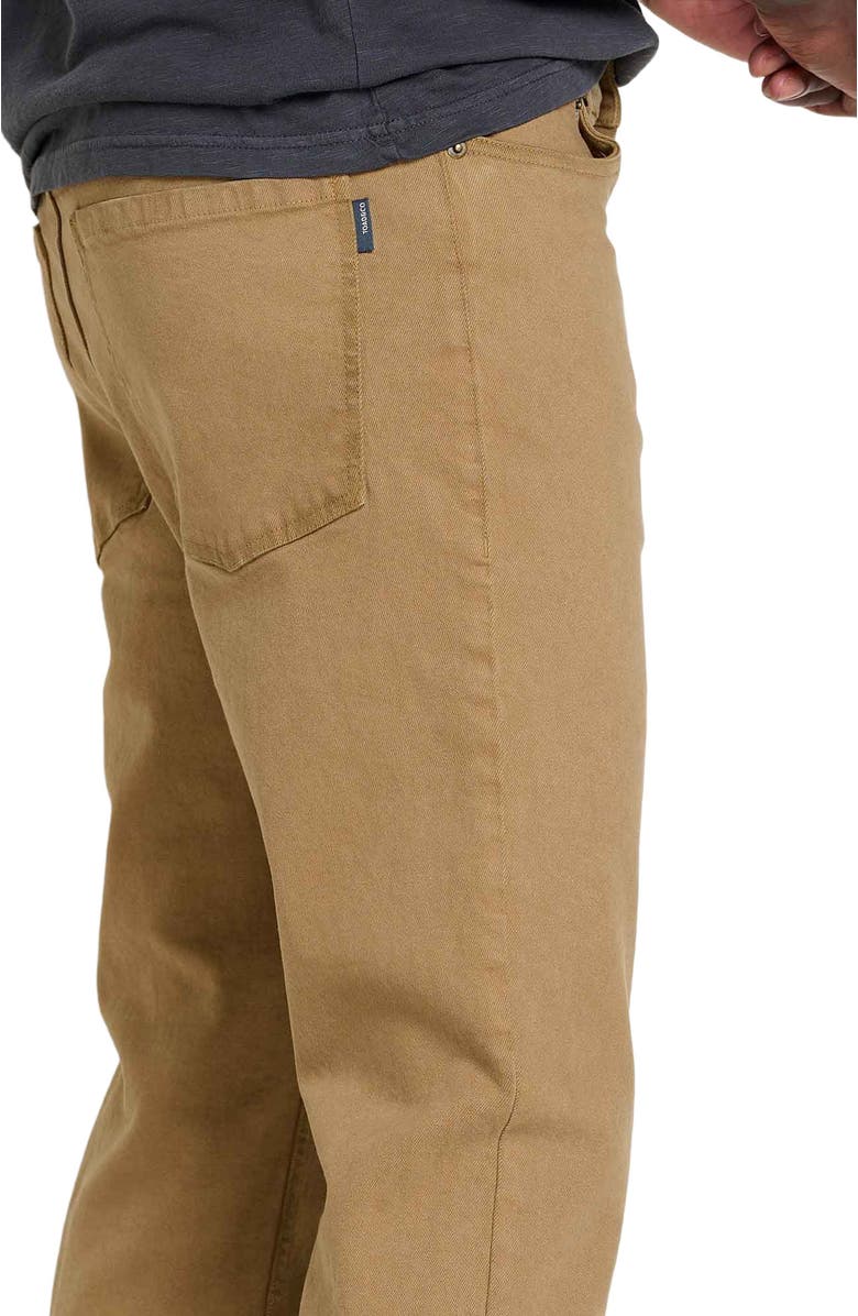 Toad & Co Men's Balsam Slim Jean, Alternate, color, Honey Brown