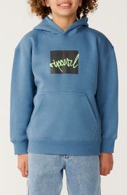 Rip Curl Kids' Rip Script Icon Graphic Hoodie